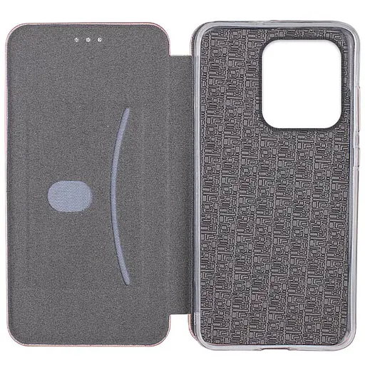 Кожаный чехол-книжка Epik Classy для Realme Note 50 5G Золотой - фото 2