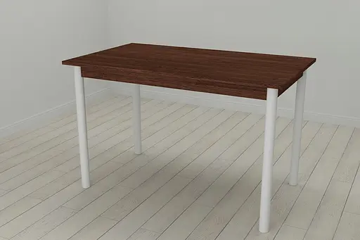 Стіл кухонний Ferrum-decor Беніта 75x120x60 Білий ДСП Венге 16мм (FRD-105603)