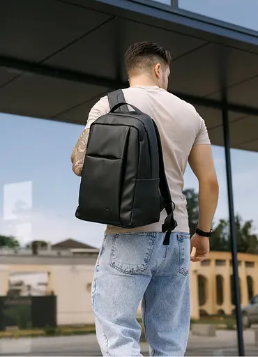 Мужской рюкзак Sambag ZARD Х черный 40 х 28 х 14 см (25428001m) - фото 6