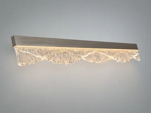 Настінний LED бра-планка Romin золото 16 Вт - фото 3