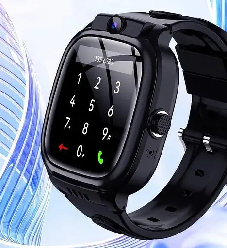 Дитячий смарт годинник Y88 з SIM-картою прослуховуванням GPS трекером камерою та відеодзвінком чорний - фото 2