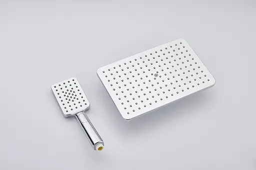 Душова система зовнішнього монтажу з термостатом Nett STH-32, Хром - фото 7