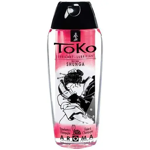 Лубрикант на водній основі Shunga Toko Aroma - Sparkling Strawberry Wine (165 мл)