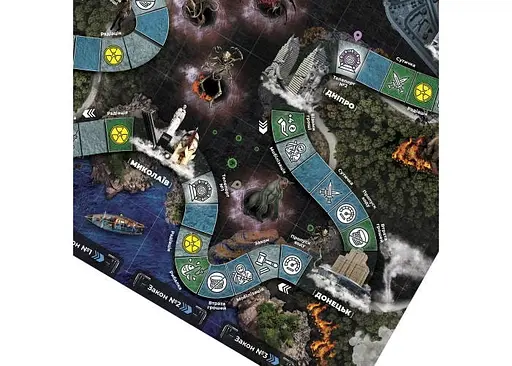 Настольная игра PlayRoom Выжить в Украине 2079 (укр.) (ВР_ВВУ) - фото 4