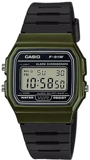Годинник CASIO F-91WM-3AEF