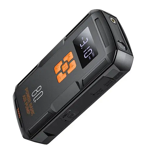 Автомобільний пусковий пристрій Hoco QS2 Portable Smart Car Jump Starter 8000mAh - фото 6