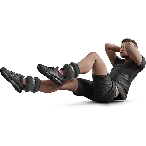 Обважнювачі для ніг та рук Hop-Sport HS-S005WB 2х2,5кг чорні - фото 5