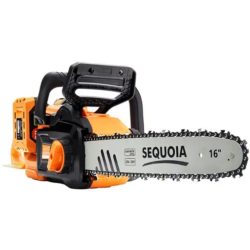 Аккумуляторная цепная пила Sequoia с АКБ и ЗУ SBC4016BS-E2W - фото 1