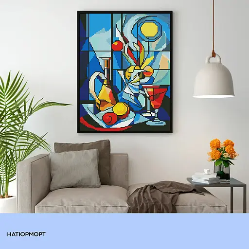 Набір з алмазною мозаїкою "Натюрморт" 40*50 см, IDEA2-CK6592, ТМ "99IDEAS" - фото 3