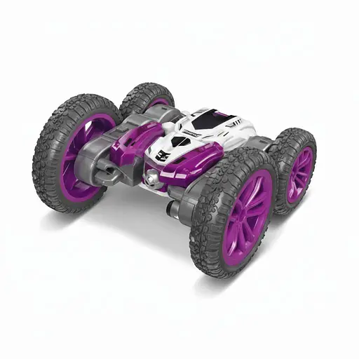Радиоуправляемая трюковая машина DH 666-78-03, 360°, парогенератор, оборот, акум. 3.7V, пульт 2.4GHz, Фиолетовая