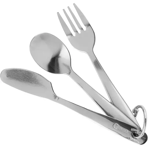Столові прилади Coghlans CHL.9166 Stainless Steel Cutlery Set