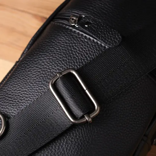 Чоловіча сумка через плече з натуральної шкіри Vintage 16х29х4,5 см sum0027498 - фото 10