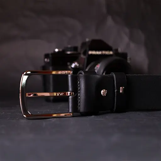 Ремінь шкіряний Grande Pelle чоловічий 3,8х120 см acs0026889 - фото 7