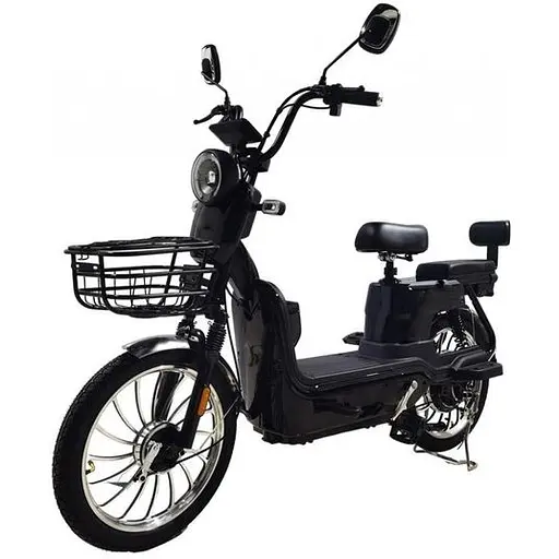 Електроскутер двомісний Crosser CR3 (600W, 60V, 20Ah) чорний