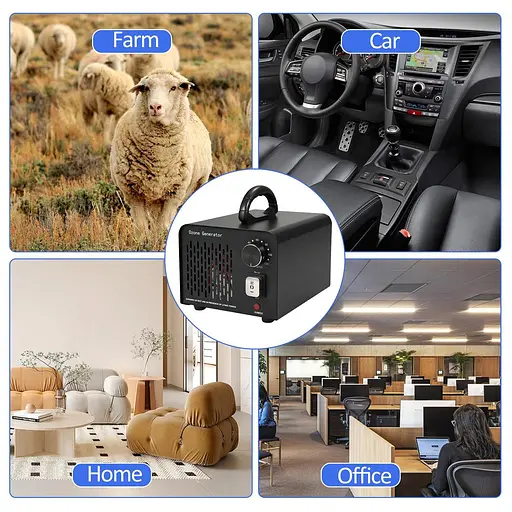 Генератор озона 2-в-1 с воздушным и водным режимами 10 000 мг O₃ озона - фото 5