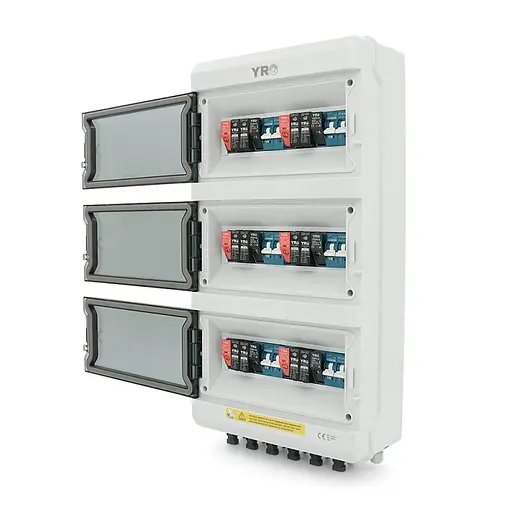 Комбінатор для сонячних систем YRO YRPVB-6/6CB DC600V з блискавкозахистом  - фото 1
