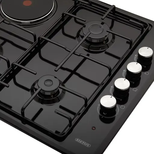 Варочная поверхность комбинированная Eleyus UNO 60 BL H1 EF - фото 6