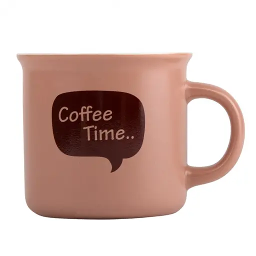 Чашка Elisey Coffee time 2 420 мл (9070-008b) коричневый       - фото 1
