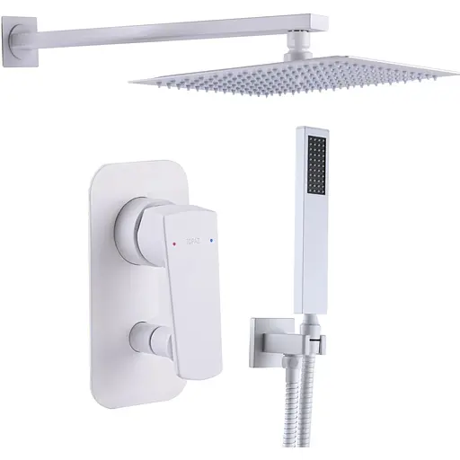 Душевая система Topaz Lexi TLG 21205-H57-W, Белый - фото 1