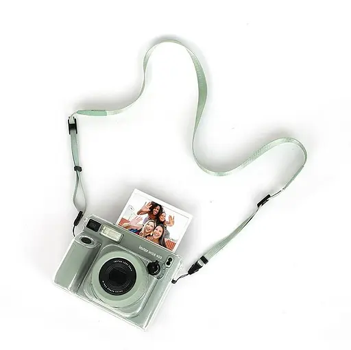 Набір камера Fujifilm Instax Wide 400 Фотопапір 20 шт. Прозорий чохол, Фотоальбом на 64 фото зелений - фото 4