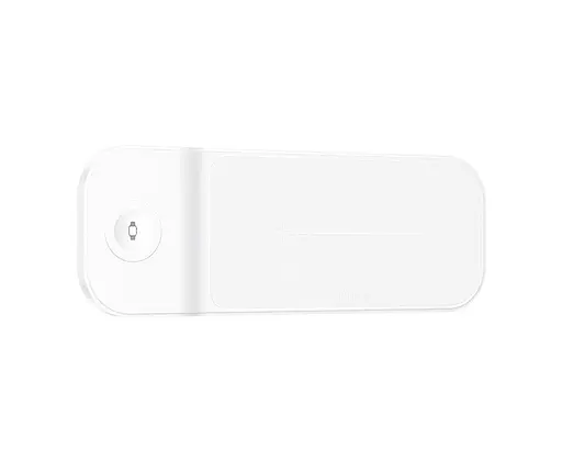 Зарядний пристрій бездротовий 3 в 1 HOCO CQ5 Step 22.5 W білий - фото 2