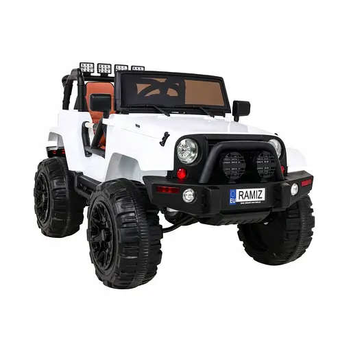 Електромобіль Ramiz Jeep All Terrain 12 В на пульті керування, White (PA.BDM0905.BIA) - фото 8