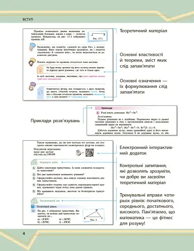 Математика. Підручник інтегрованого курсу для 7 класу ЗЗСО у 2-х частинах. Частина 1 - фото 5