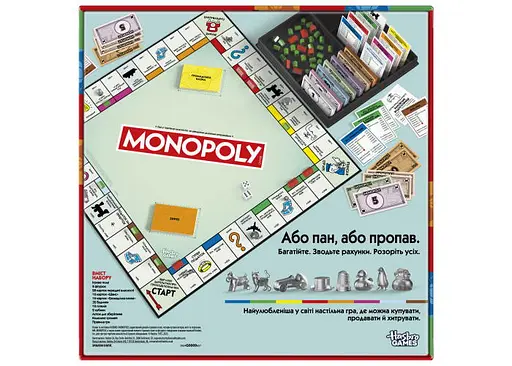 Настільна гра Hasbro Класична Монополія. Україна (Monopoly Ukraine) (укр.) (G0009) - фото 3