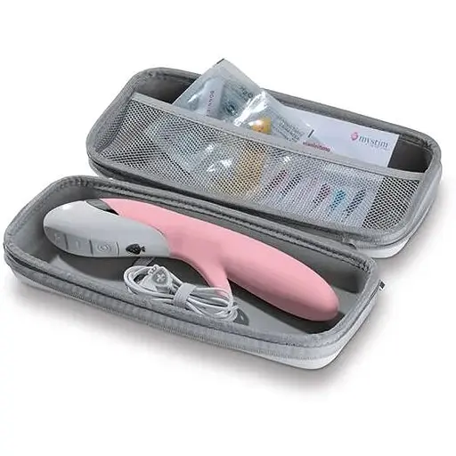 Вибратор-кролик Mystim Danny Divido Candy Rose - фото 10