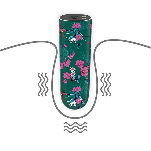 Вибратор для клитора Lovetoy Antheia Massager 8.5 см зеленый - фото 6