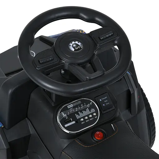 Дитячий квадроцикл Bambi M 5732EBLR-4 2-в-1 з батьківською ручкою, пультом керування, музикою, світлом, синій - фото 10