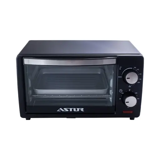 Духовка ростерна Astor CZ-2109 міні-піч 9 л чорна - фото 4