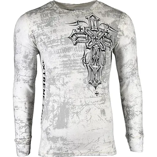 Футболка с длинным рукавом Xtreme Couture by Affliction Men's Thermal Shirt Darker Side 3XL