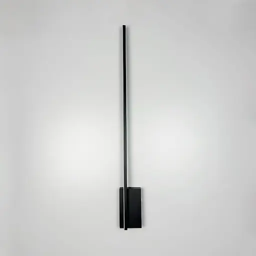 Бра Line F у чорному корпусі із лінзами по правій стороні 80 см Арт. WJ 011/800 L BK - фото 8