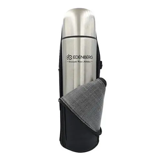 Термос вакуумный Edenberg EB-3504 нержавеющая сталь 1 л - фото 2