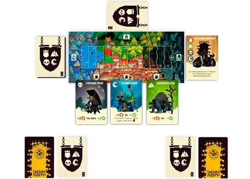 Настільна гра Geekach Games Таємні лідери (Hidden Leaders) (укр.) (GKCH034HL) - фото 4
