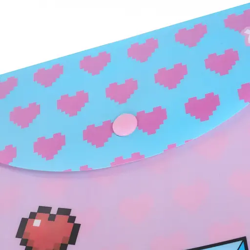 Папка - конверт Yes А4 на кнопке Minecraft Spring Bee вертикальная (492339) - фото 2