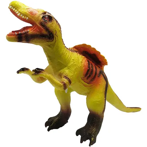 Динозавр інтерактивний Bambi MH2164 зі звуком Жовтий - фото 1