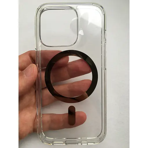 Чохол Spigen Ultra Hybrid MagFiдля iPhone 15 Pro (6.1") Gold ACS06718 прозорий протиударний - фото 7