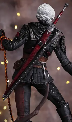 Фигурка 3D Magicca Ведьмак Цири The Witcher Ciri 40 см 3DM TW C 40 - фото 8