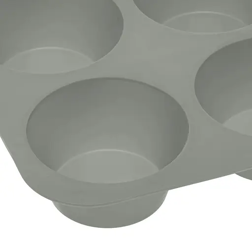 Форма силиконовая на планшете для выпечки кексов и маффинов на 9 ячеек 24.5х24.5х3.5 см, Profsil Серый 87152 - фото 10