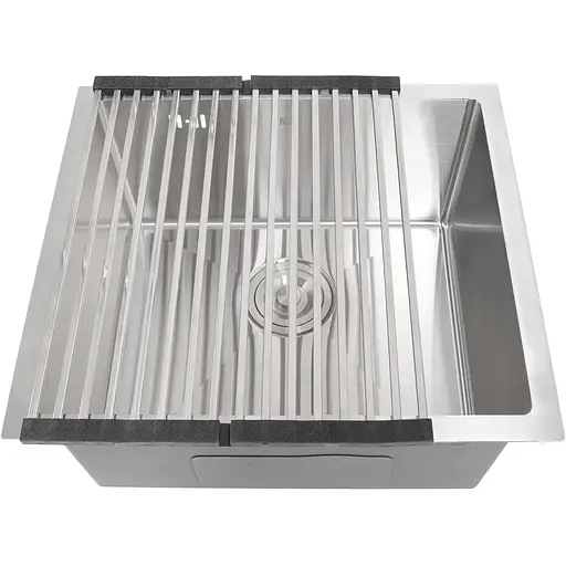 Кухонная мойка Nett NS-5045 из нержавеющей стали 50 см под столешницу - фото 7