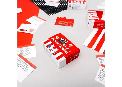 Настільна гра English Student Картки для вивчення англійської мови English Student Movie Quotes (укр.) (591226002) - фото 2