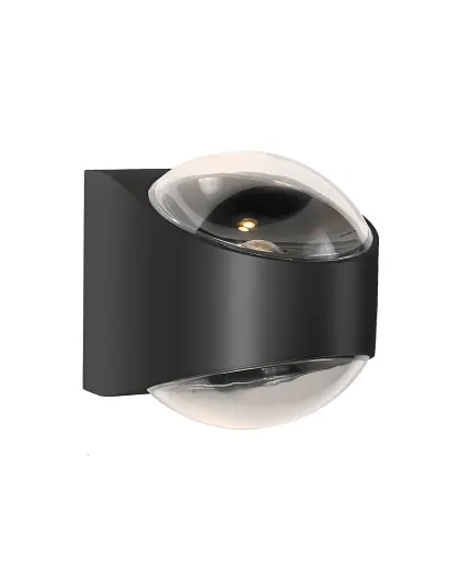 Вуличний світильник Zuma Line Lucent LED 1x12W 4000K 1100Lm IP65 чорний - фото 1