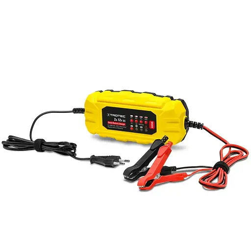 Зарядний пристрій Trotec PBCS 2A 12V 4-60Ah для автомобільного акумулятора (DAS302833) - фото 2