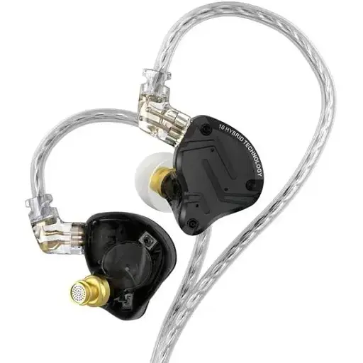 Навушники з мікрофоном Knowledge Zenith ZS10 Pro X Mic Black - фото 2