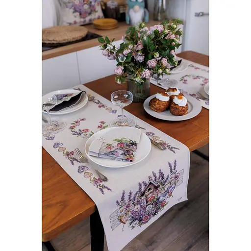 Дорожка Прованс Лавандовый сад 40х140 см (44138) - фото 8