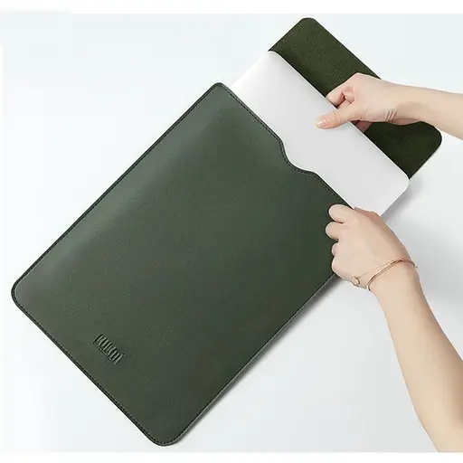 Чохол-конверт для ноутбука 13" Bubm Vertical Liner Bag Protective Sleeve для Ноутбука екошкіра темно-синій - фото 2