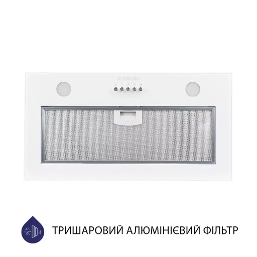 Витяжка повновбудована Minola HBI 5262 WH GLASS 700 LED - фото 4