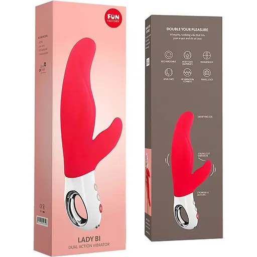 Вібратор-кролик Fun Factory Lady BI - фото 4